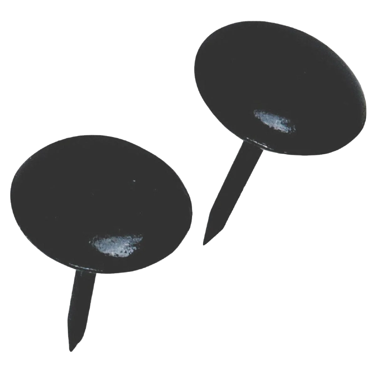 Sustainable Anchor Wire Corp Large Round Black Furniture Nails 25-Ct Traditional
