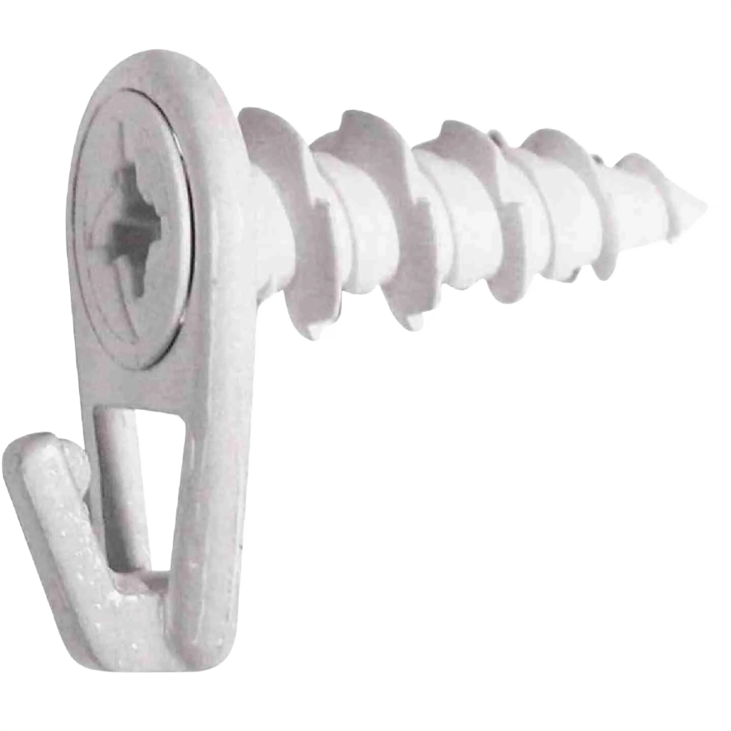 Powerful Hillman 8 Small White Wall Driller Picture Hook Minimalist