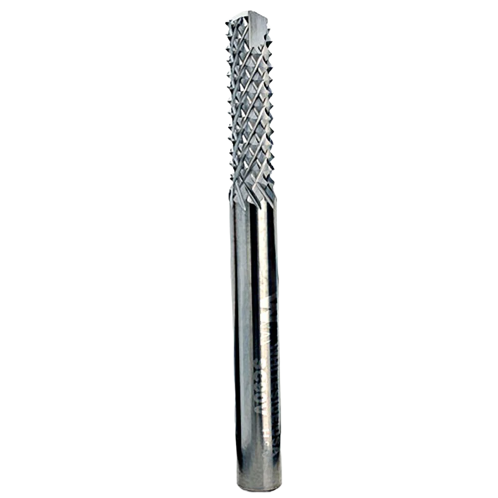Optimized Whiteside Solid Carbide V-Plunge Point Fiberglass Bit 1 4 in. SH x 1 4 in. CD x 3 4 in. CL Proven
