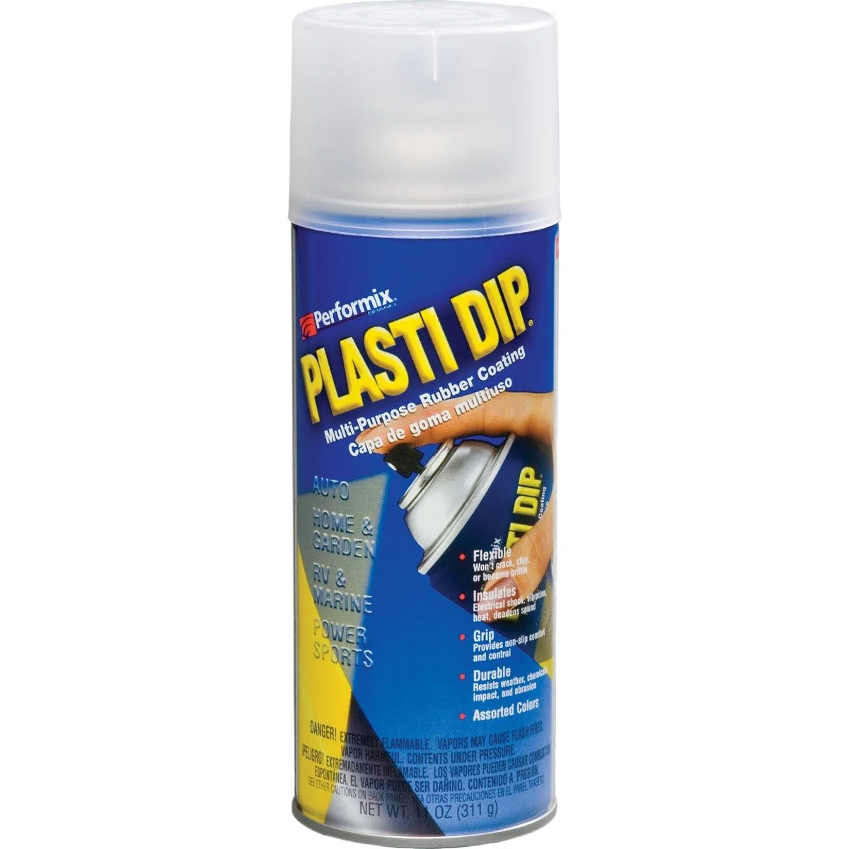 Secure Performix Clear Plasti Dip Blaze Rubber Coating Spray Paint 11 oz. Prestigious