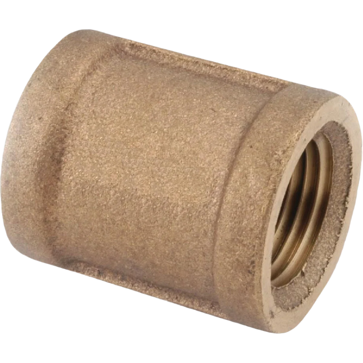 Fine Anderson Metals 1 In. Threaded Red Brass Coupling Optimized