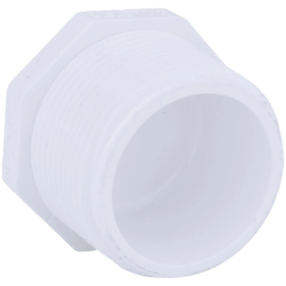 Original Design Charlotte Pipe 1-1 4 In. MIP Schedule 40 PVC Threaded Plug Lightweight