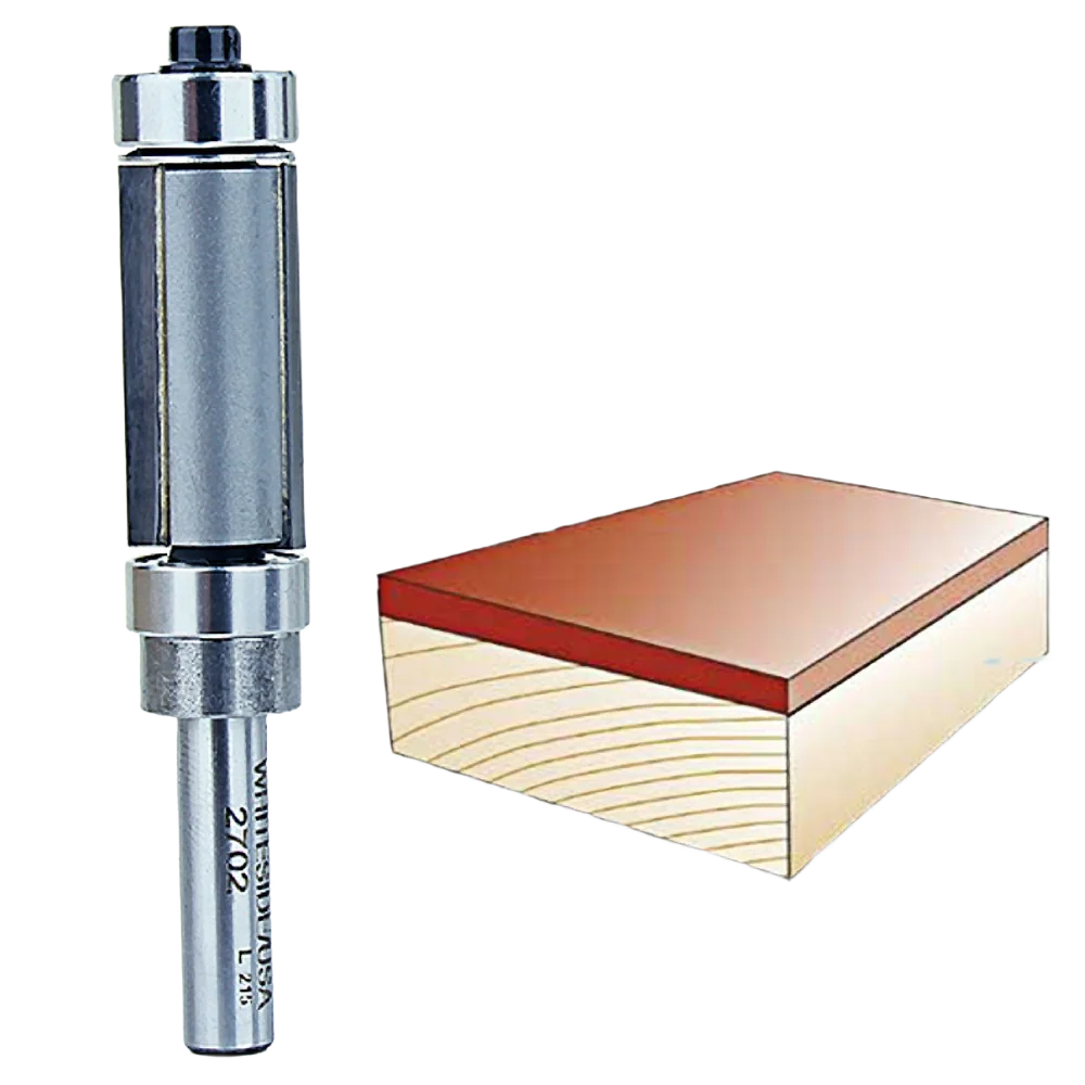 Efficient Whiteside Combination Flush Trim Bit 1 4 in. SH x 1 2 in. CD x 1 in. CL Casual
