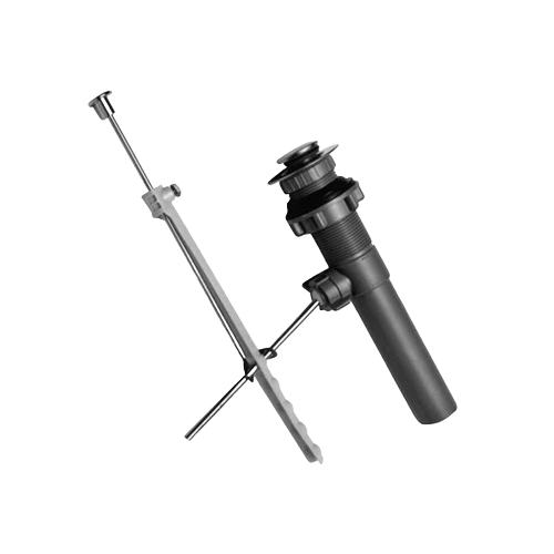 Modern Danco Bathroom Plastic Pop-Up Assembly in Chrome Lightweight