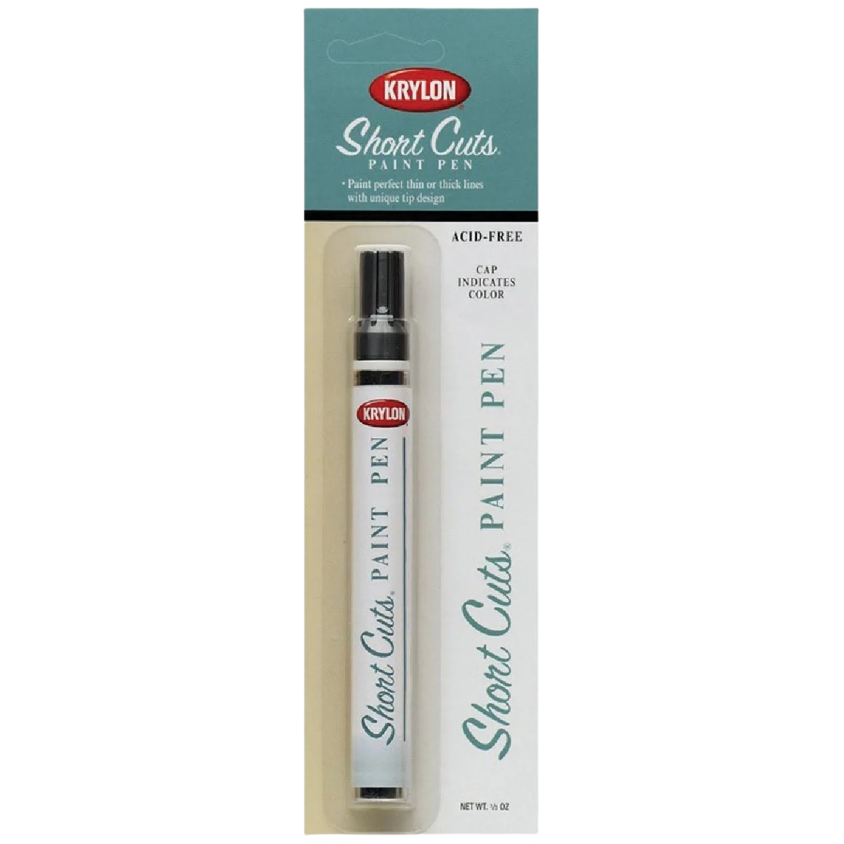 Minimalist Krylon Short Cuts Black Paint Pen Convenient