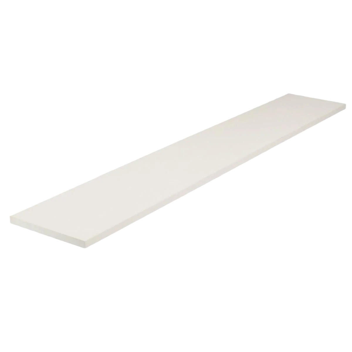 Elegant Knape Vogt White All-Purpose Shelf 8 In. x 48 In. Artisan