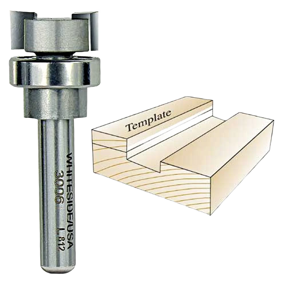 Comfortable Whiteside Dado Clean Out Bit 1 4 in. SH x 5 8 in. CD x 1 4 in. CL Expertly Made