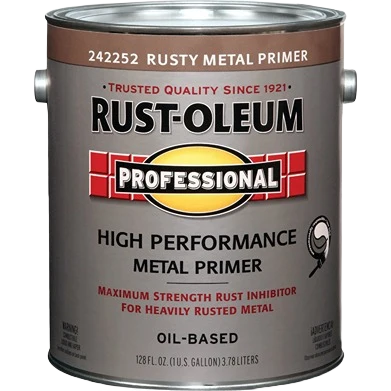 Exclusive Rust-Oleum Red Flat Rusty Metal Primer 1 gallon Comfortable
