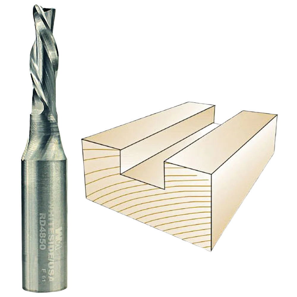 Modern Whiteside Spiral Downcut Bit 1 2 in. SH x 5 16 in. CD x 1 in. CL Responsible