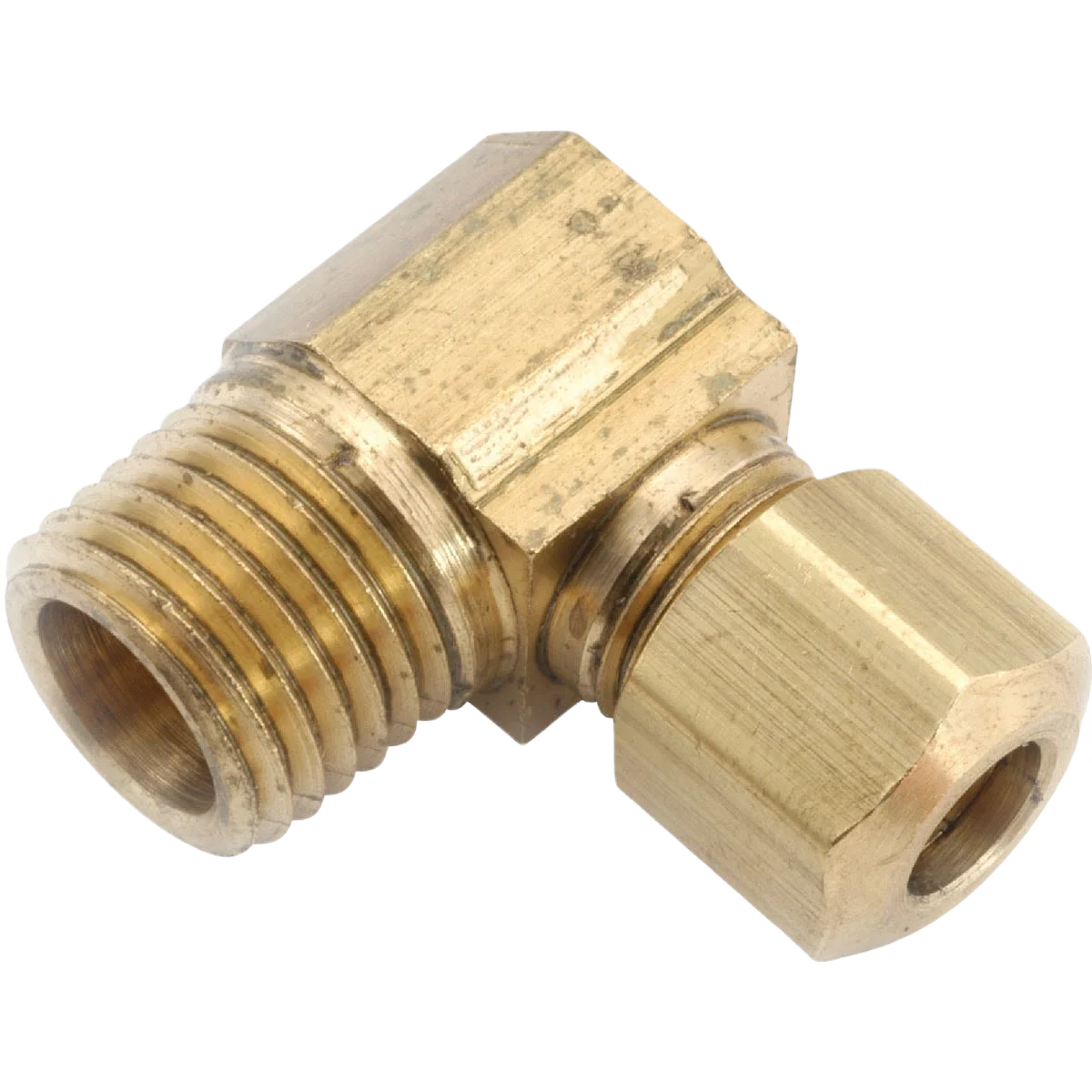 Fashionable Anderson Metals Male 90 Deg. Compression Brass Elbow 1 2 In. x 1 2 In. Effective