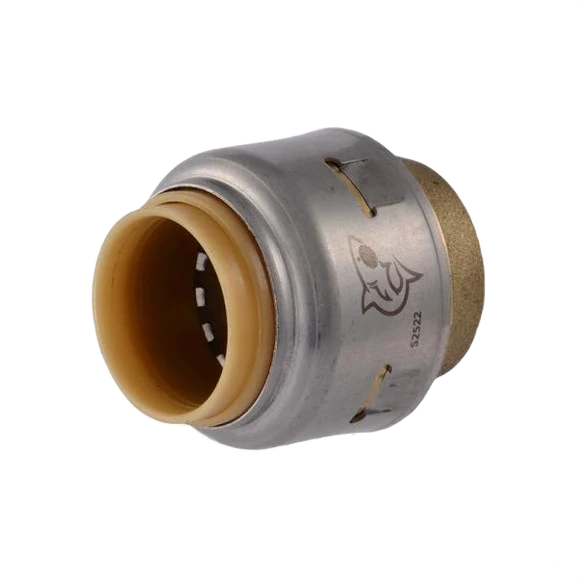 Traditional SharkBite Max 1 2 Push-to-Connect Brass Cap Luxury