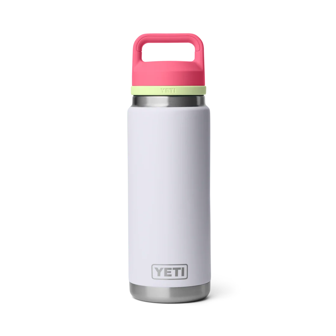 Green YETI Rambler 26 Oz. Bottle with Chug Cap Fine