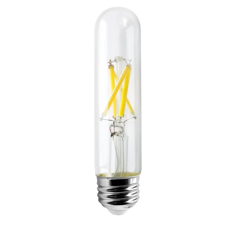 Reliable Satco 8 Watt T9 LED Clear Warm White Medium Base Light Bulb Refined
