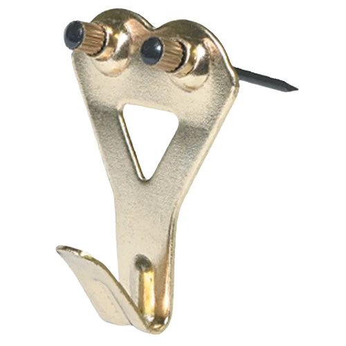 Prestigious Hillman Brass Classic Picture Hanger 50 lb. Luxury