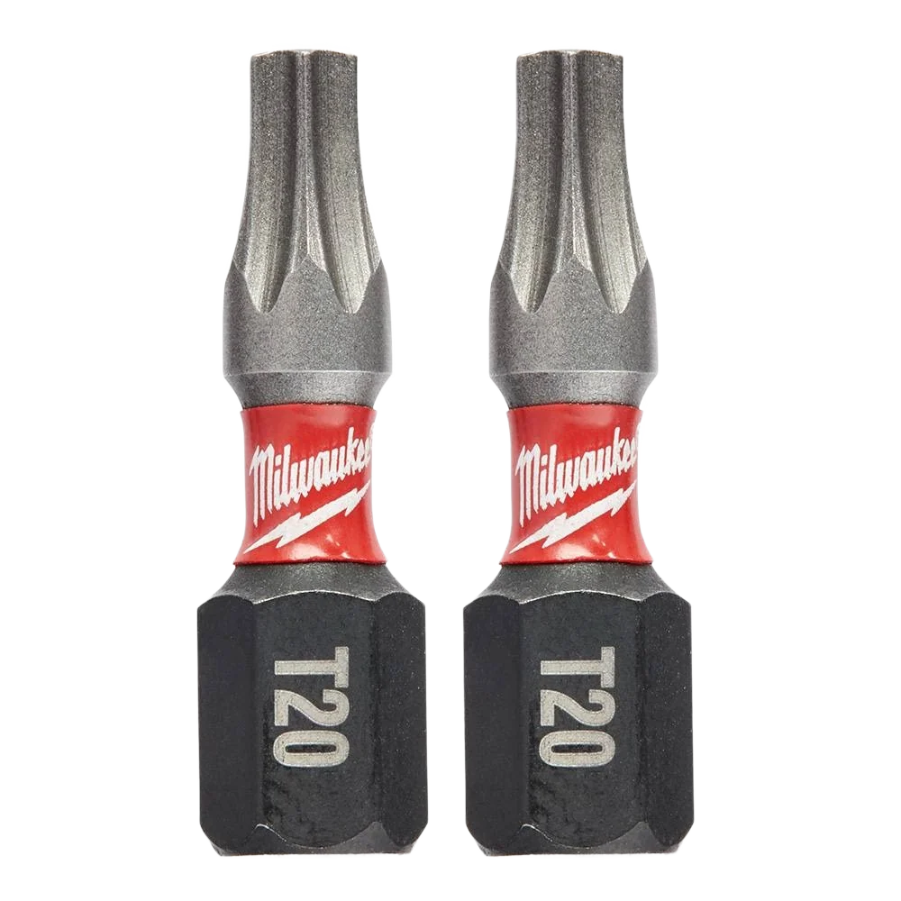 Elegant Milwaukee SHOCKWAVE™ Impact Duty™ 1 T20 TORX Bits 2-Pack Refined