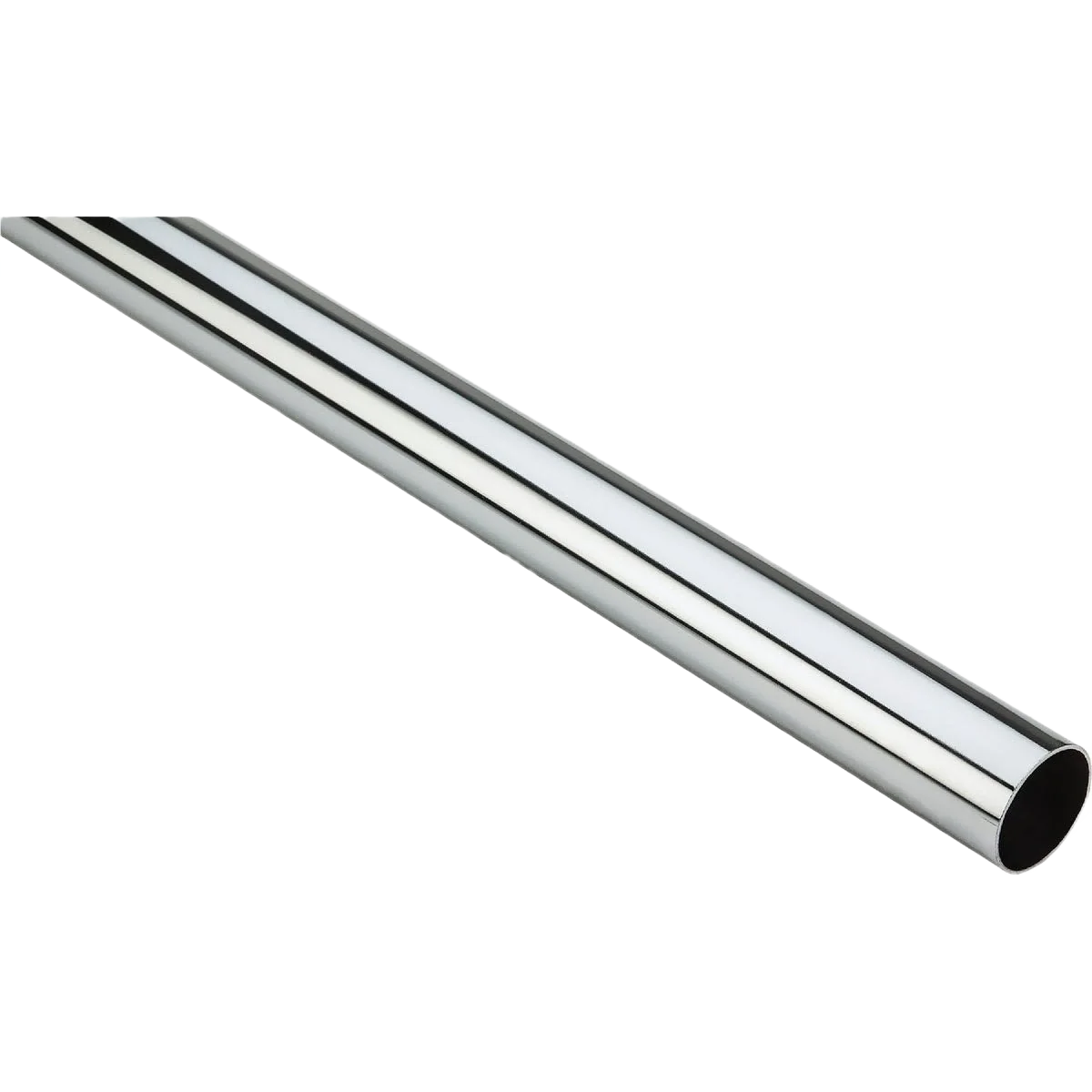 Elite National Hardware 6' x 1-5 16 Chrome Closet Rod Crafted