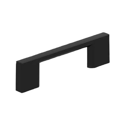 Dependable Amerock Cityscape 3 Center-to-Center Matte Black Cabinet Pull Sustainable