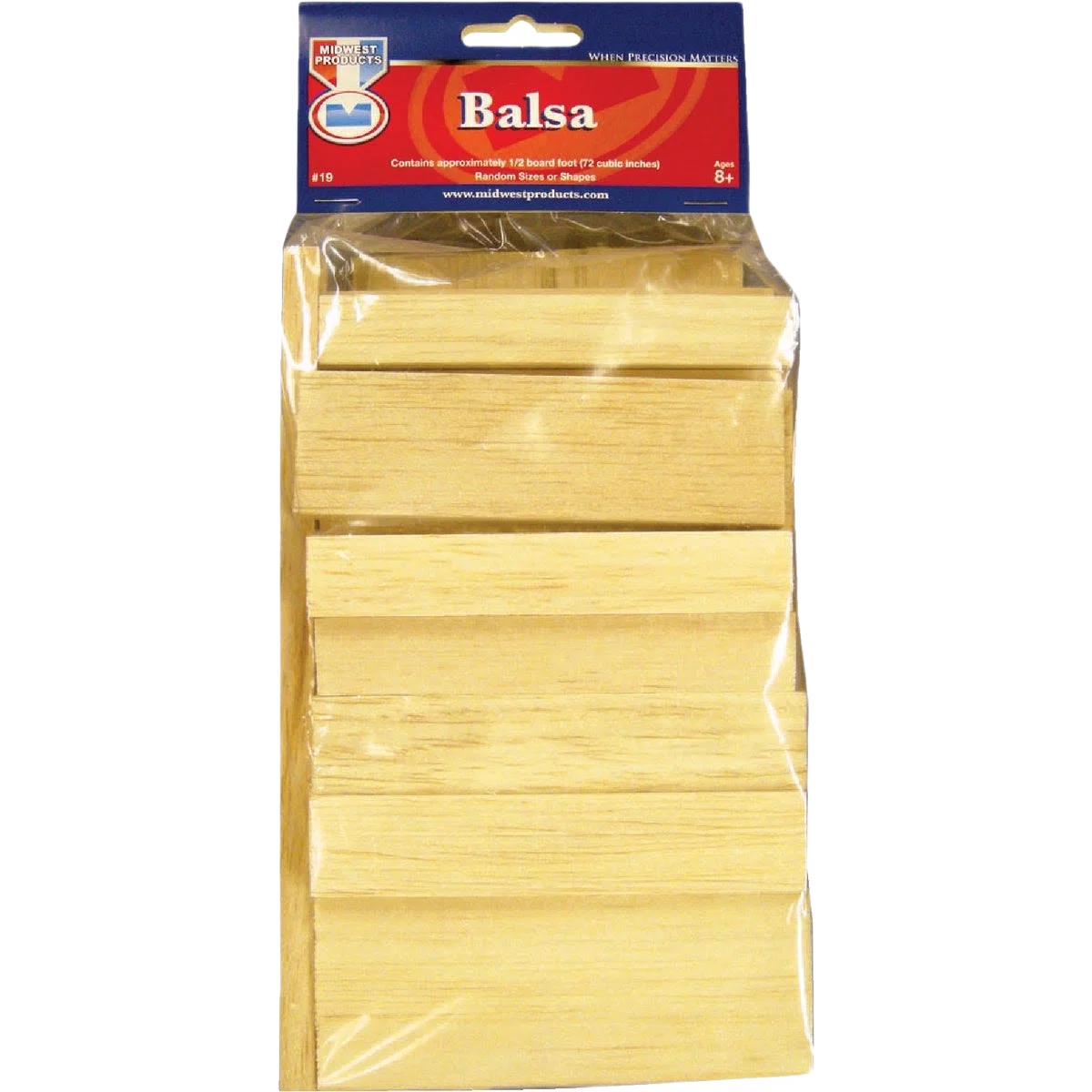 Refined Midwest Product Various Dimensions Balsa Econo Boards Elite