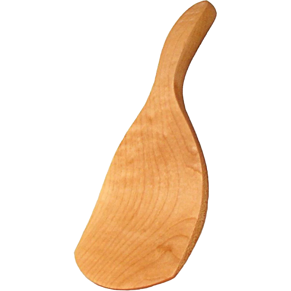 Organic Curved Butter Paddle Convenient