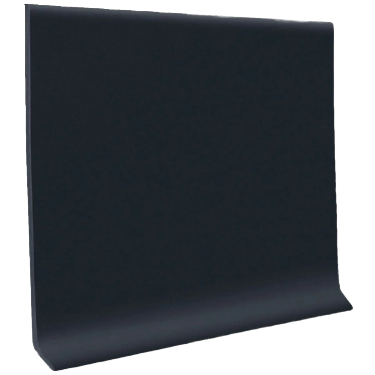 Environmentally Friendly Roppe Black Self-Stick Vinyl Wall Cove Base 2.5 in. x 4 ft. Fine