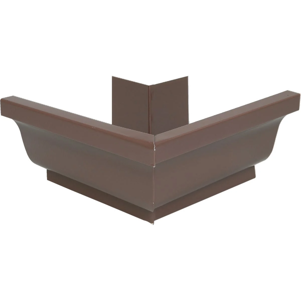 Trusted Spectra Metals 5 in. Aluminum Outside Corner Box Mitre Brown Responsible