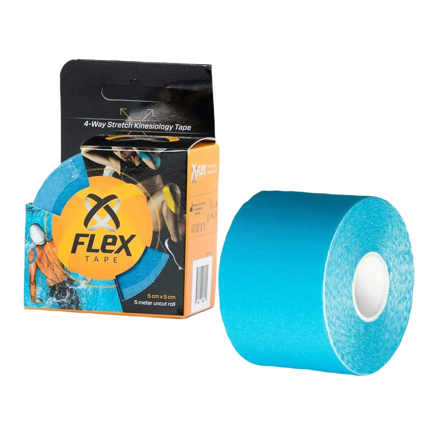 Dependable Pain Management Technologies Blue Xflex Tape 16 ft. Innovative