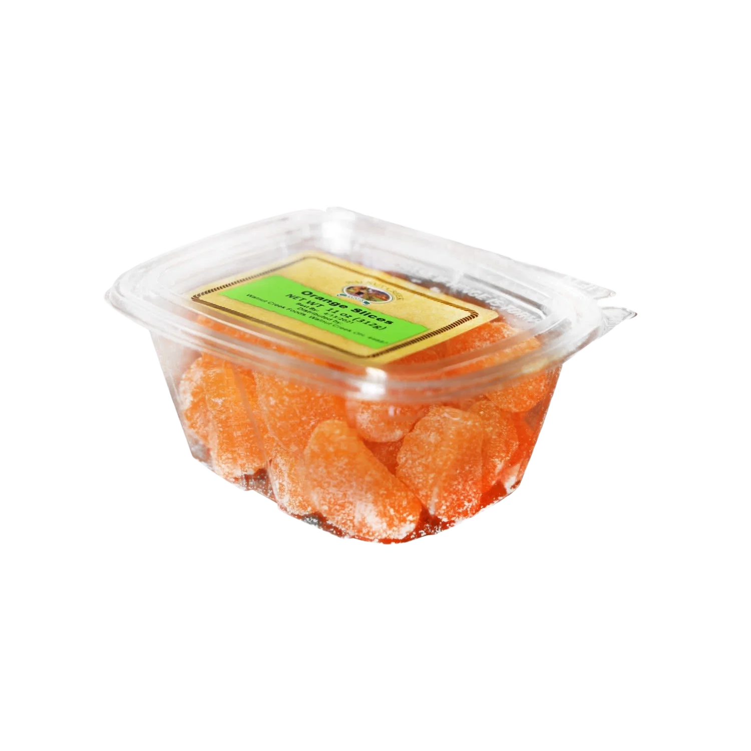 Solid Walnut Creek Tub of Orange Slices 11 oz. First-Class