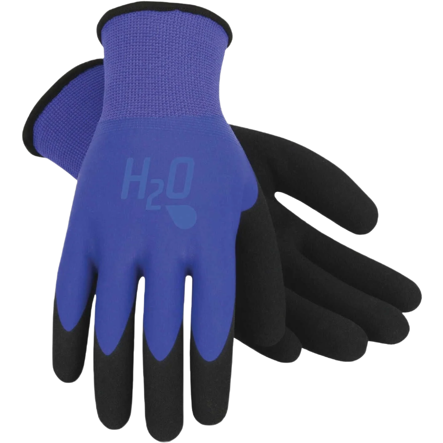 Practical Mud Medium Blue H20 Gloves Natural