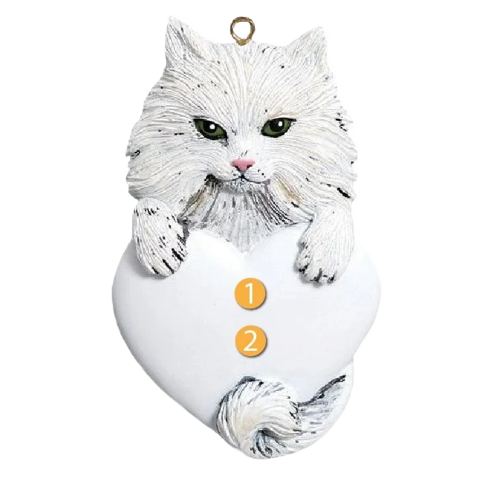 Classic Rudolph Me Personalized Persian Cat Ornament Quality
