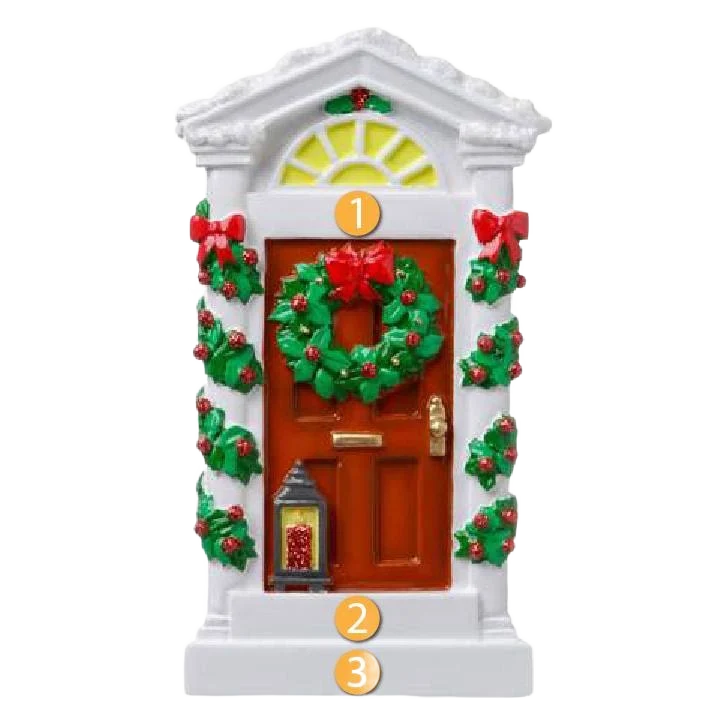 Outstanding PolarX Personalized Historic House Ornament Secure