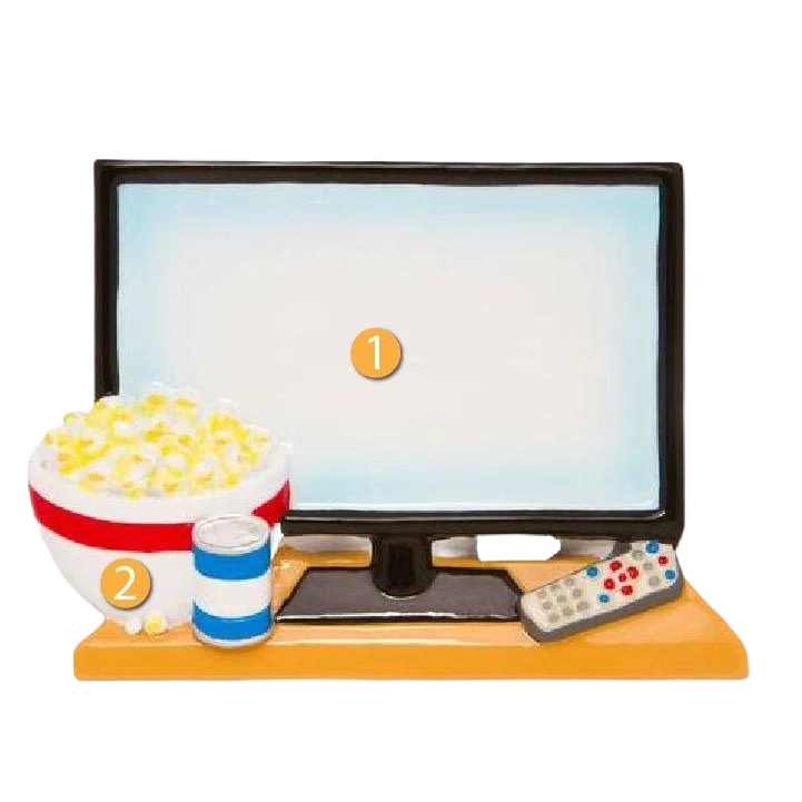 Excellent PolarX Personalized Big Screen TV Ornament Stylish