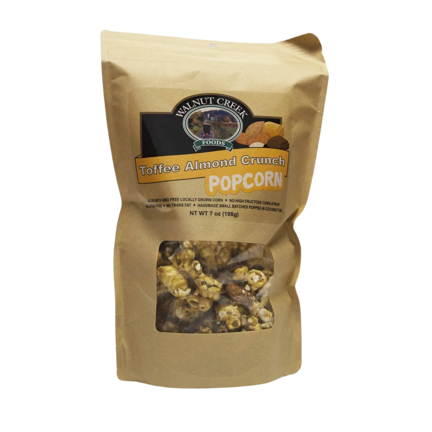 Fast Walnut Creek Toffee Almond Crunch Popcorn 7 oz. Original Design