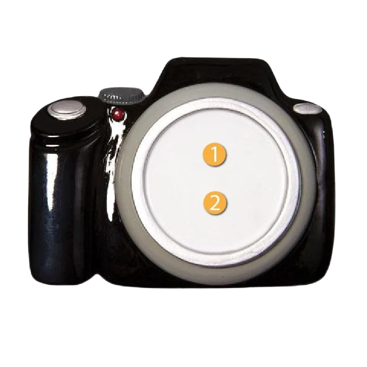 Safe PolarX Personalized Photographer Ornament Lightweight