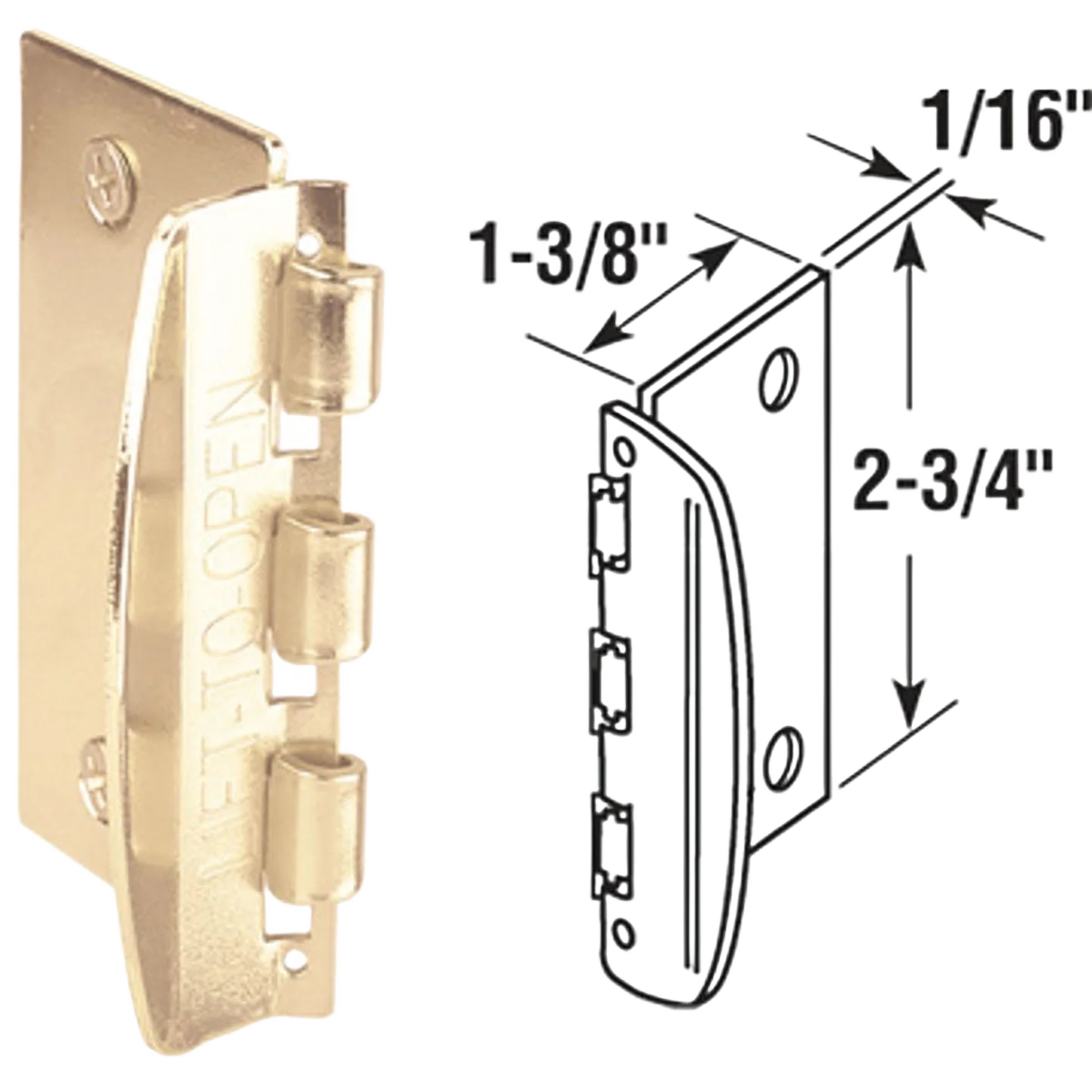 Elegant Prime-Line Flip-Over Door Lock Quality