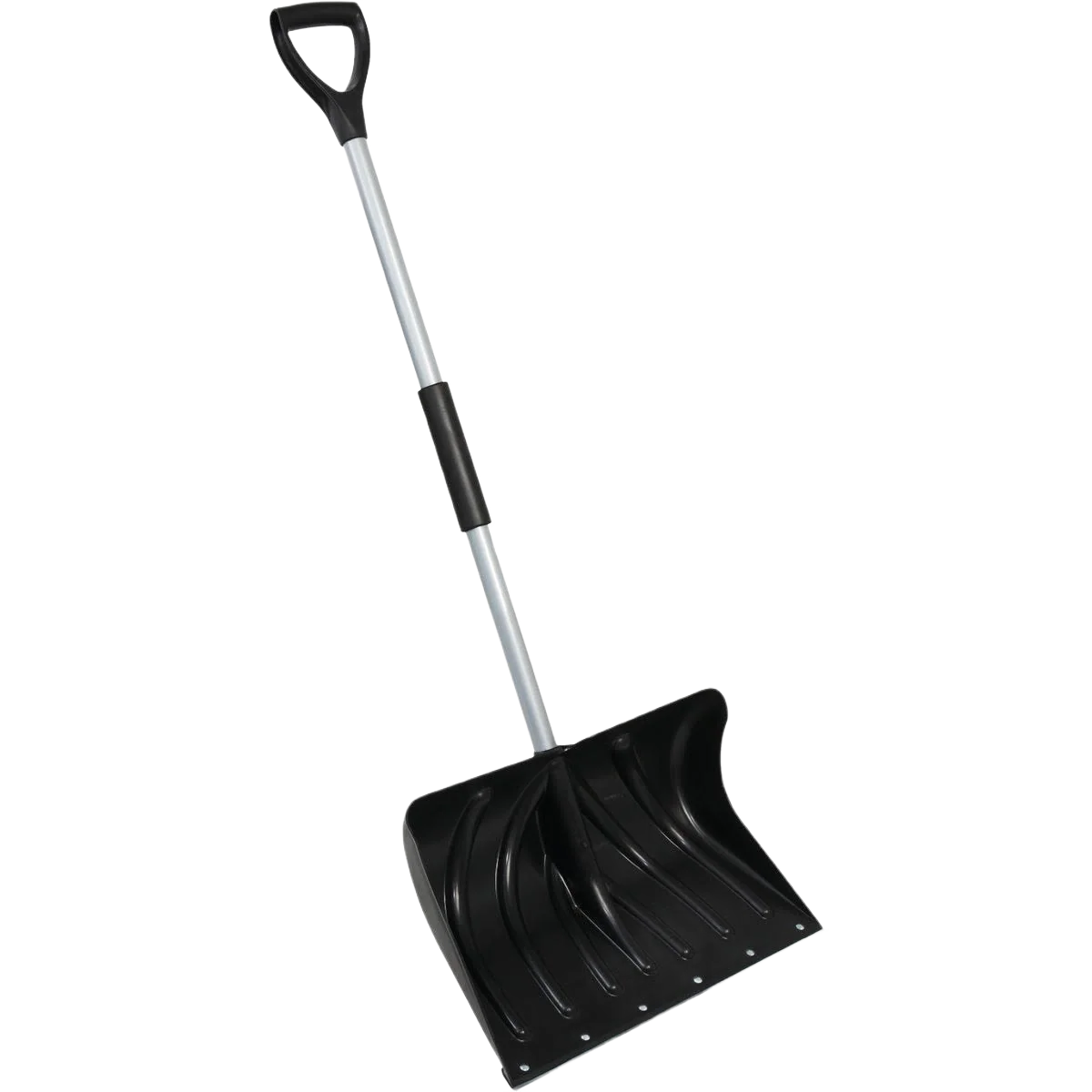 Carefully Designed Do it Poly Snow Shovel with Steel Wear Strip Handle 51 in. Functional