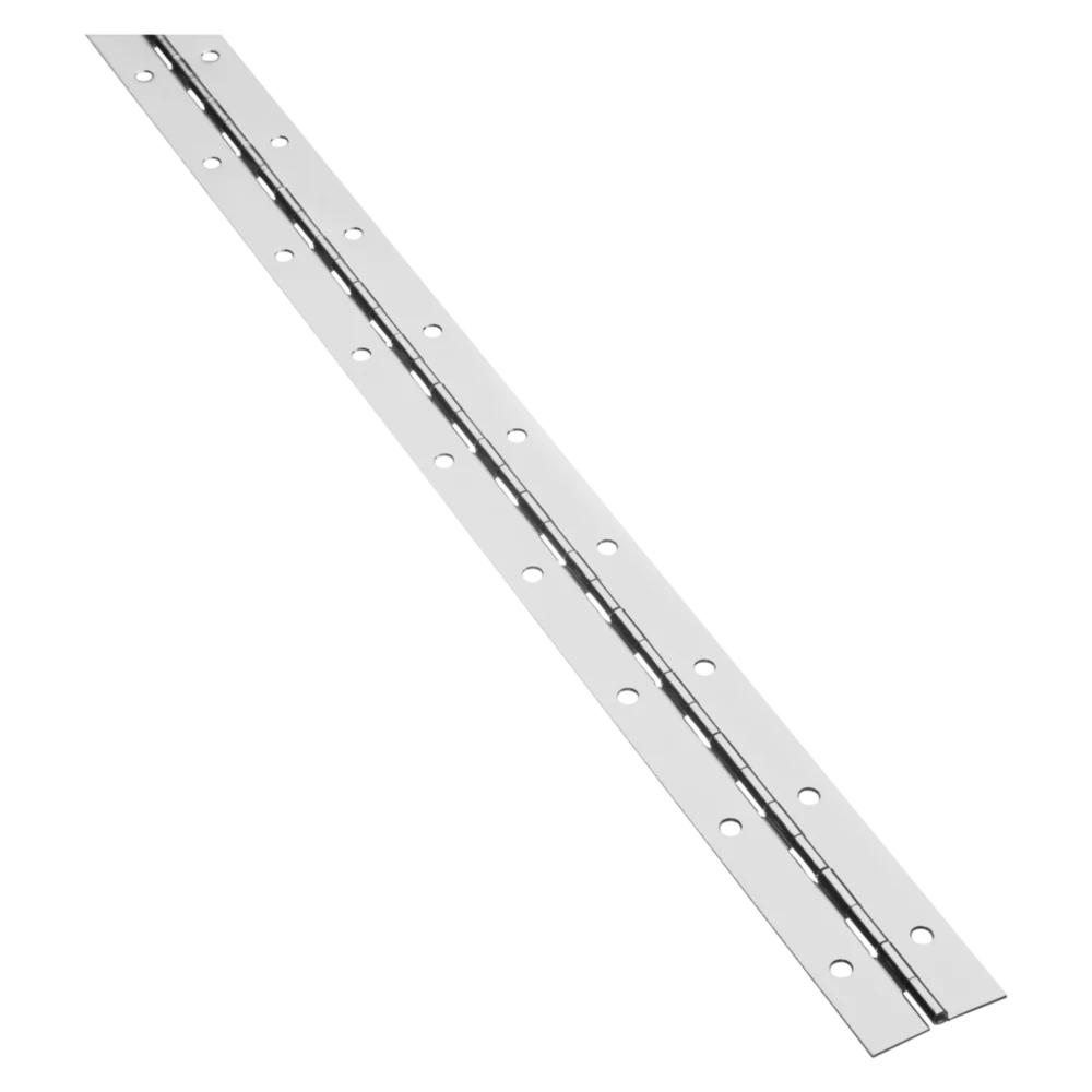 Next-Generation National Hardware Steel 1-1 2 x 48 Nickel Continuous Hinge Carefully Designed