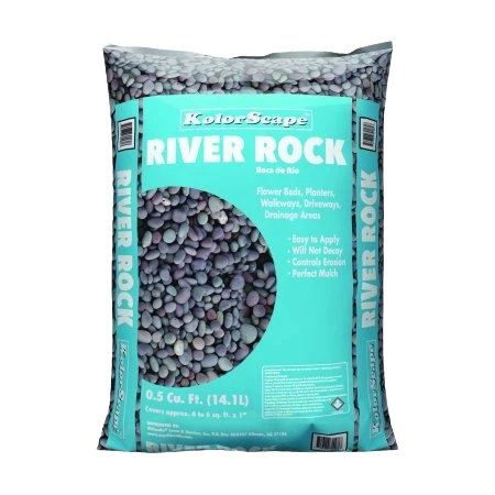 User-Friendly Oldcastle River Rock 0.5 cu. ft. Functional