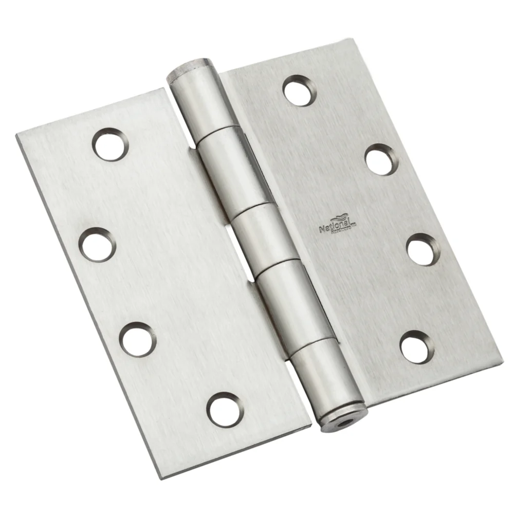 Exclusive National Hardware Full Mortise Standard Weight Hinge Easy-to-Use