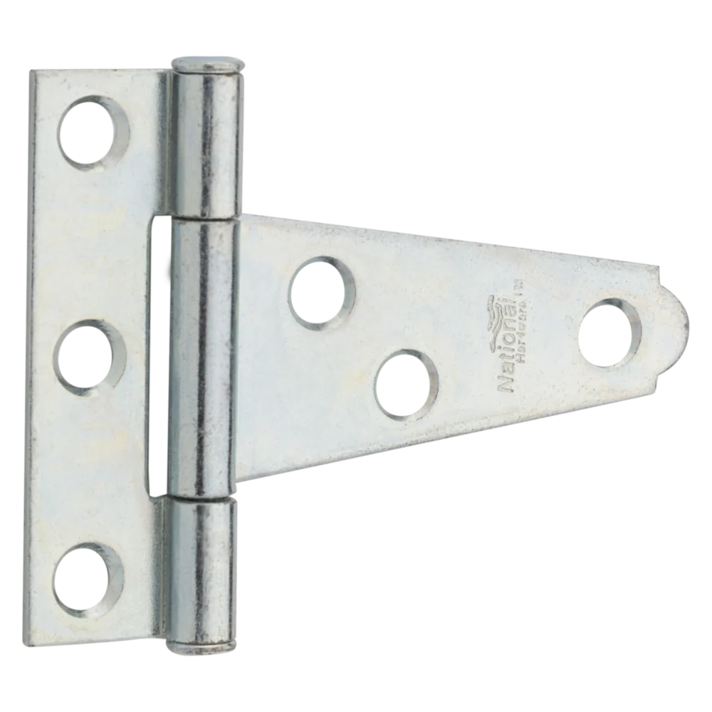 High-Quality National Hardware 2 Light Duty T-Hinge With Screw 2 Count Classic
