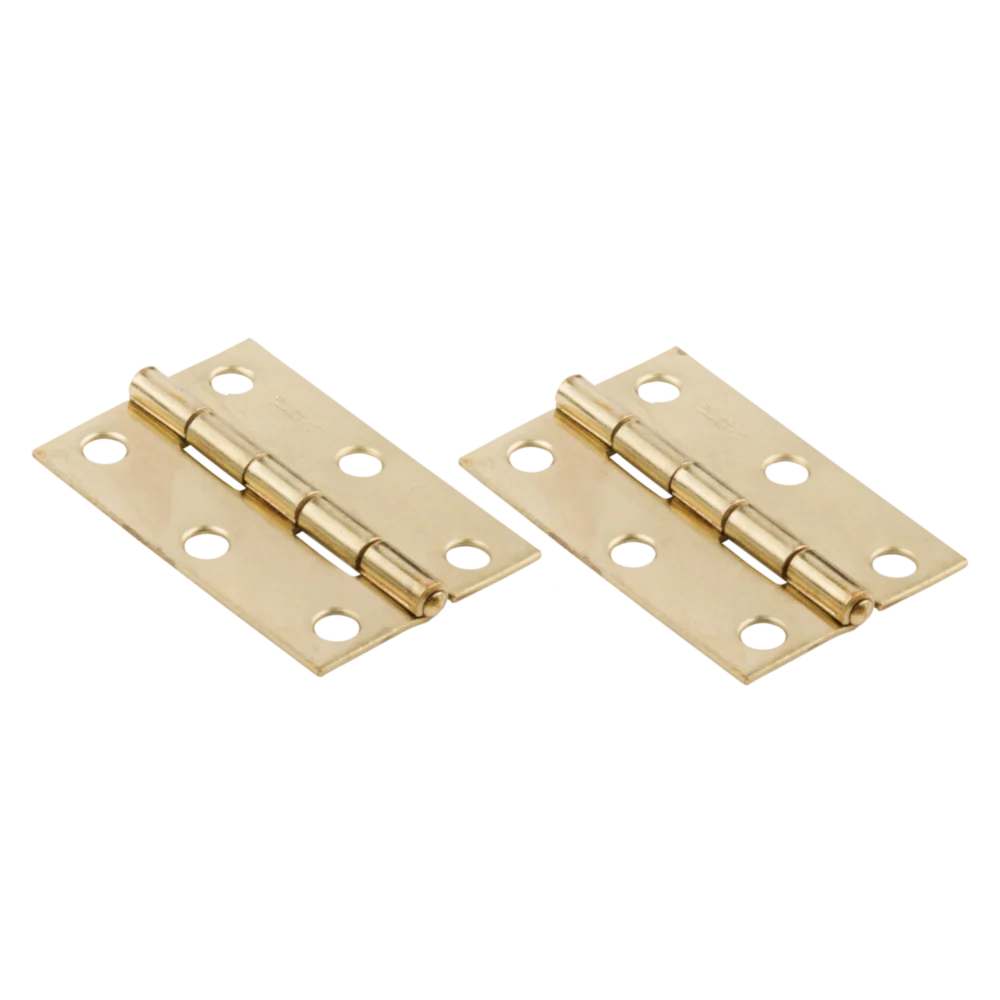 Exclusive National Hardware 2-1 2 Brass Tight-Pin Narrow Hinge 2 Count Superior