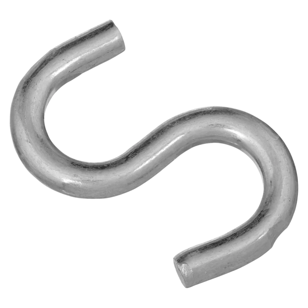 Smooth National Hardware 2-1 2 Zinc Heavy Open S Hook Bulk Professional