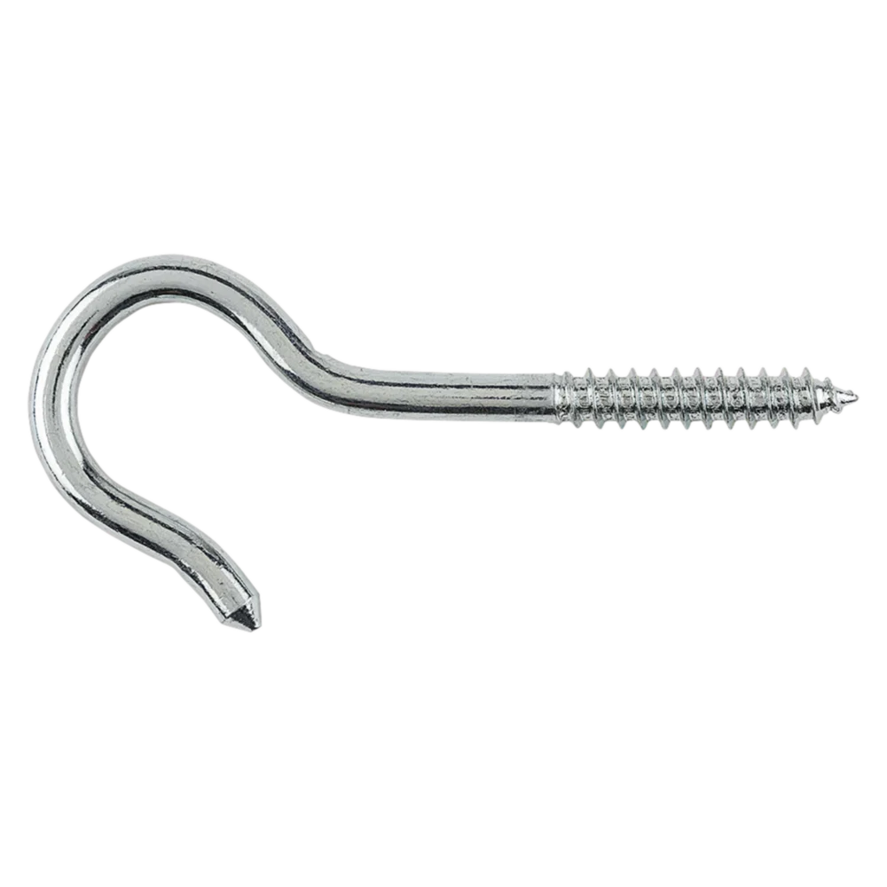 Verified National Hardware 4-1 8 Zinc Finish Ceiling Hook Pure