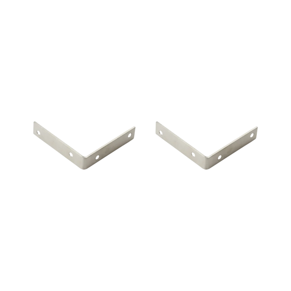 Professional National Hardware 4 x 7 8 Stainless Steel Corner Brace 2-Count Classic
