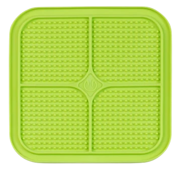 Flexible Pet Zone Green Boredom Busterz Indulge Lick Mat Unique