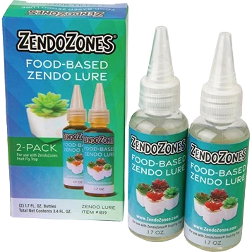 Contemporary ZendoZones 1.7 Oz. Food-Based ZendoLure Fly Trap Refill 2-Pack Premium Material