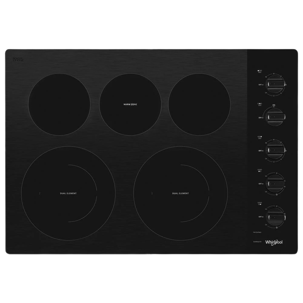 First-Class 30-inch Electric Ceramic Glass Cooktop with Two Dual Radiant Elements Specialty