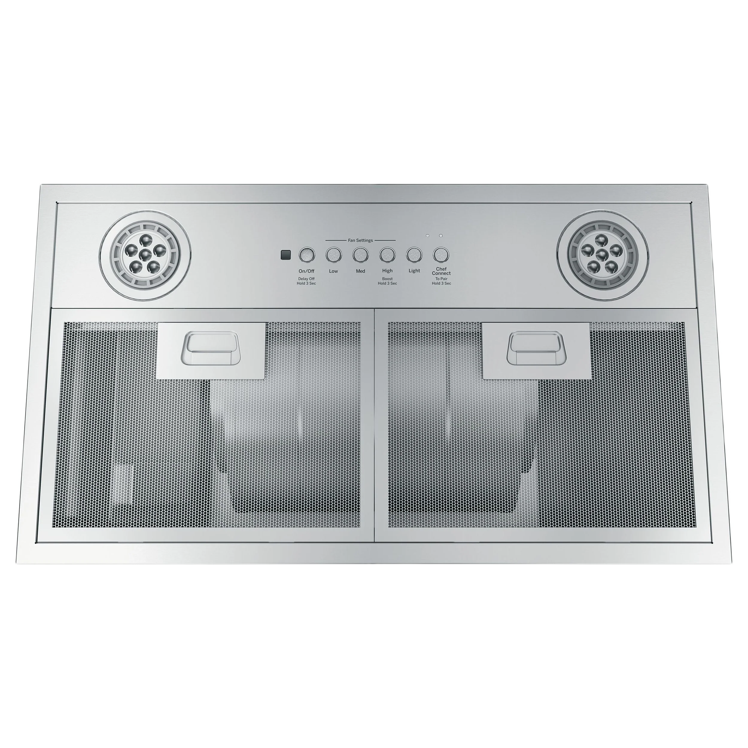 High-End 20 Custom Hood Insert w Dimmable LED Lighting Smooth