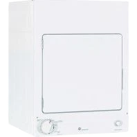 Outstanding GE Spacemaker® 120V 3.6 cu. ft. Capacity Stationary Electric Dryer Verified