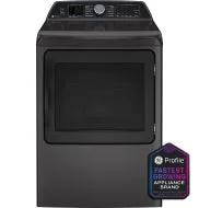 Certified GE Profile™ ENERGY STAR® 7.4 cu. ft. Capacity Smart aluminized alloy drum Gas Dryer with Sanitize Cycle and Sensor Dry Safe