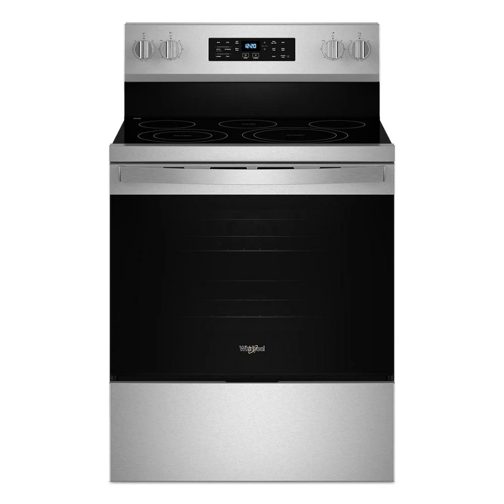 Smooth 30-inch Energy Star Electric Range with Air Cooking Technology No Preheat Air Fry and Air Baking and Self Clean Premium